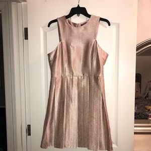 Gianni Bini RoseGold dress size Large